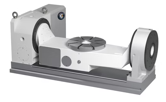5th Axis CNC Rotary Table with Pneumatic Brake