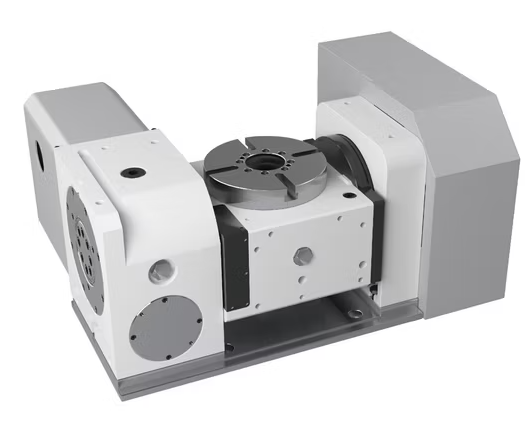 5th Axis CNC Rotary Table with Pneumatic Brake