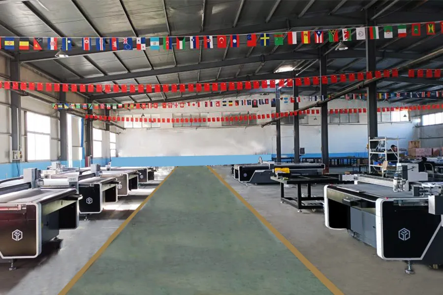 Advanced CNC machinery used in rotary table production